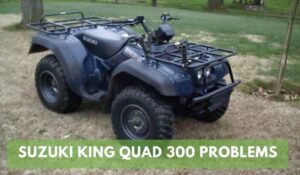 Suzuki King Quad 300 Problems