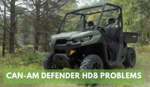 Can-Am Defender HD8 Problems